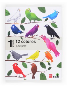 lecturas 12 colores 1ºprim savia